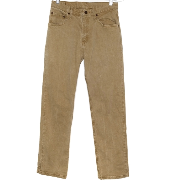 Wrangler Other - Wrangler regular fit tan beige pants jeans 30x30